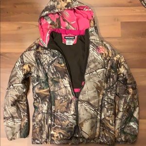 Women’s real tree camo coat